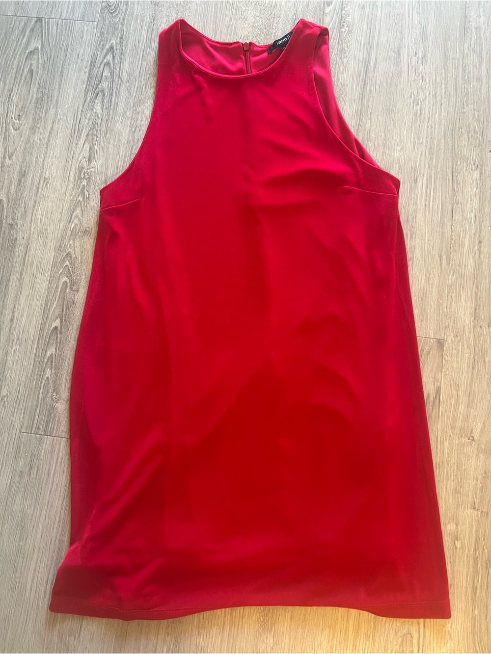Red Swing Tank Dress | Sleeveless | Casual | Mini | Retro